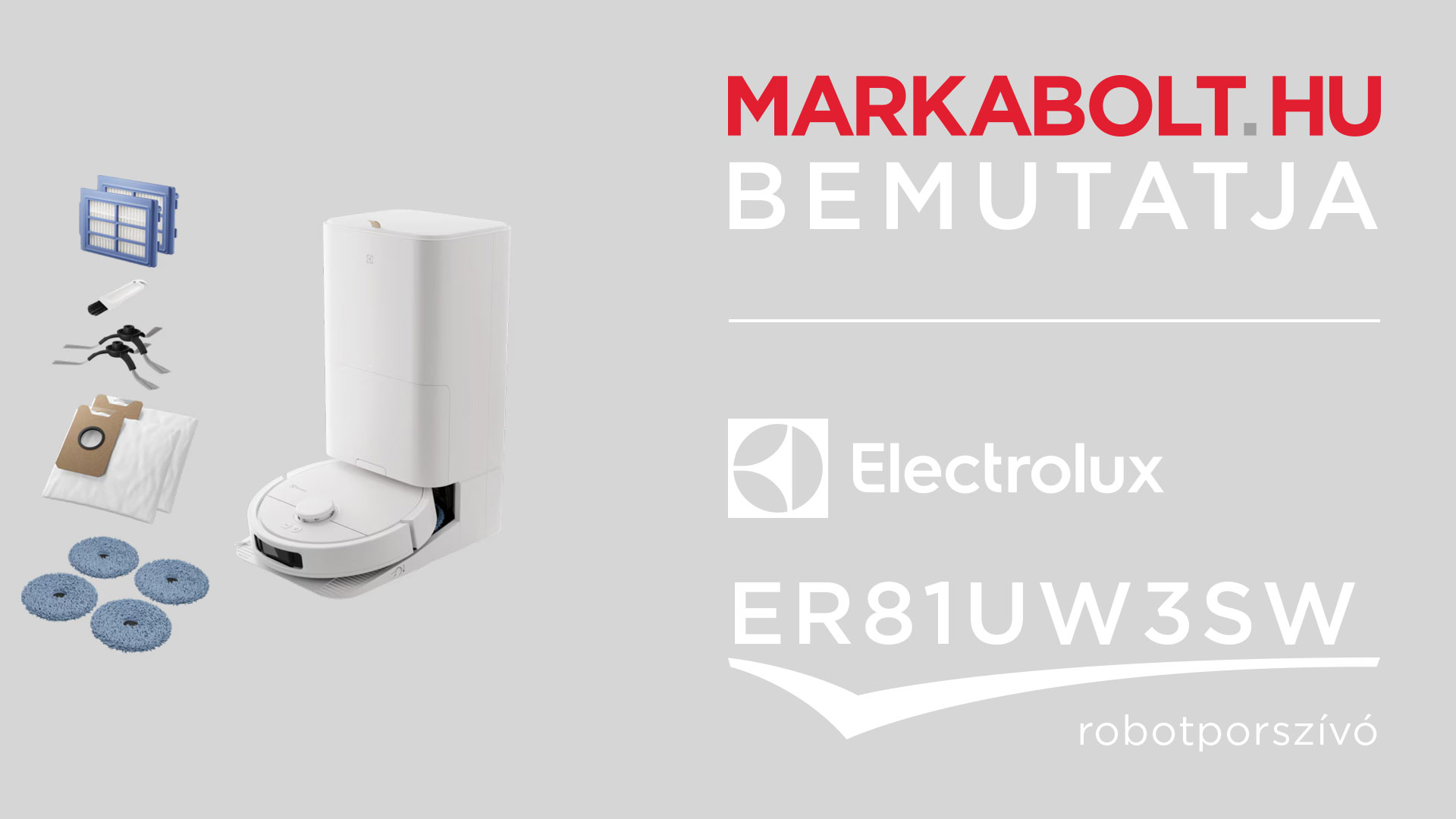 N&eacute;zd meg a Electrolux ER81UW3SW vide&oacute;j&aacute;t