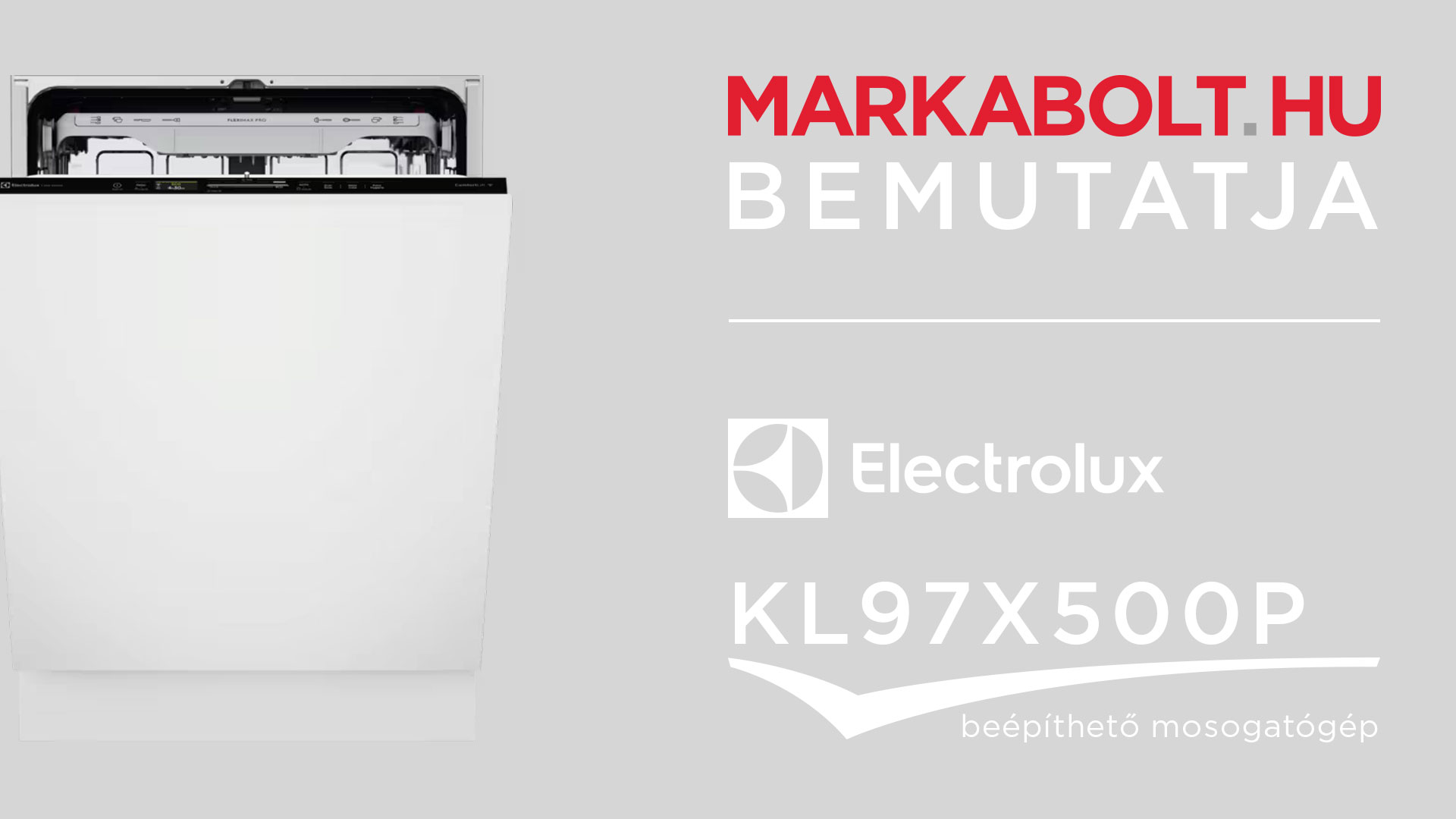 N&eacute;zd meg a Electrolux KL97X500P vide&oacute;j&aacute;t