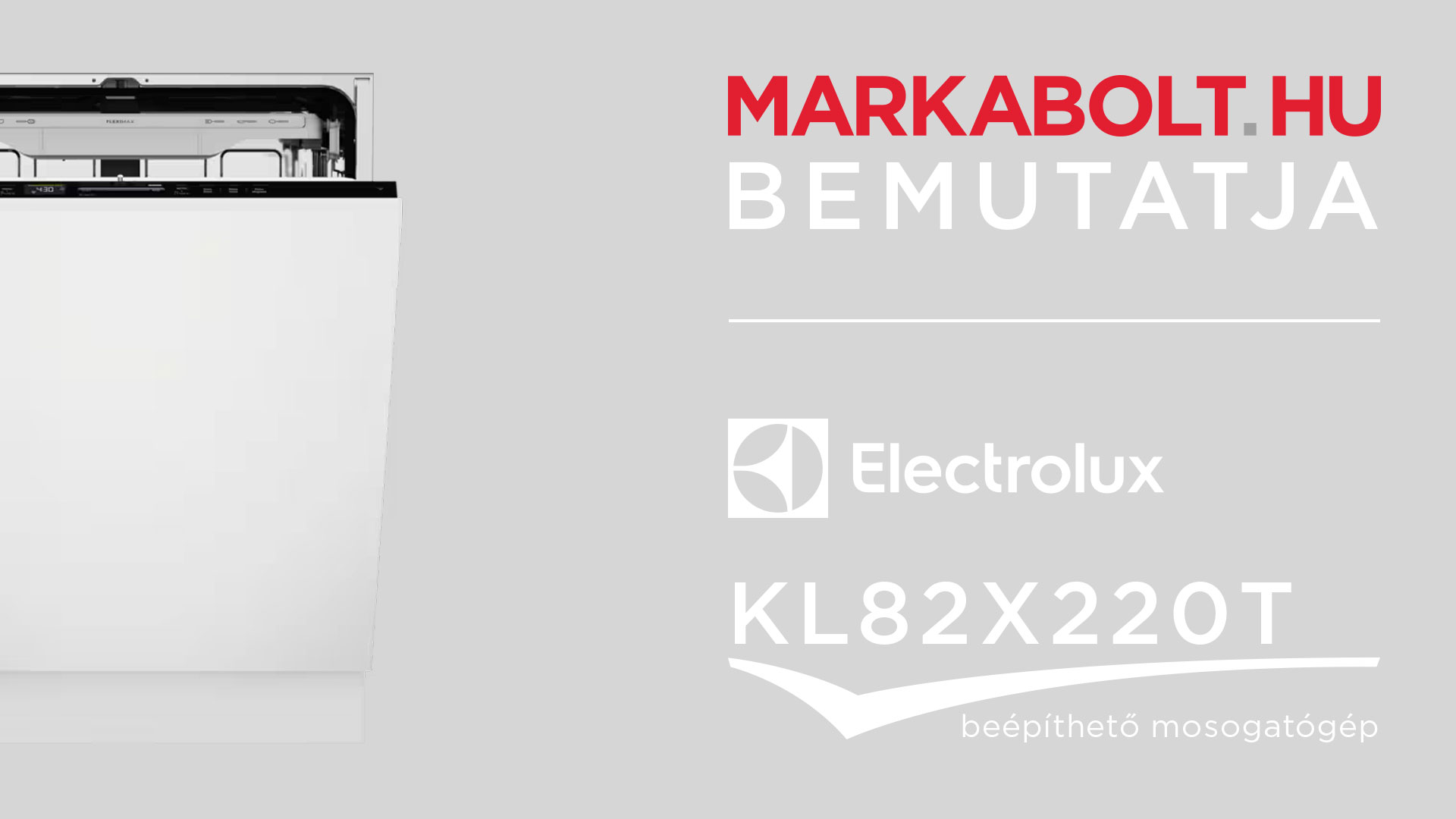 N&eacute;zd meg a Electrolux KL82X220T vide&oacute;j&aacute;t