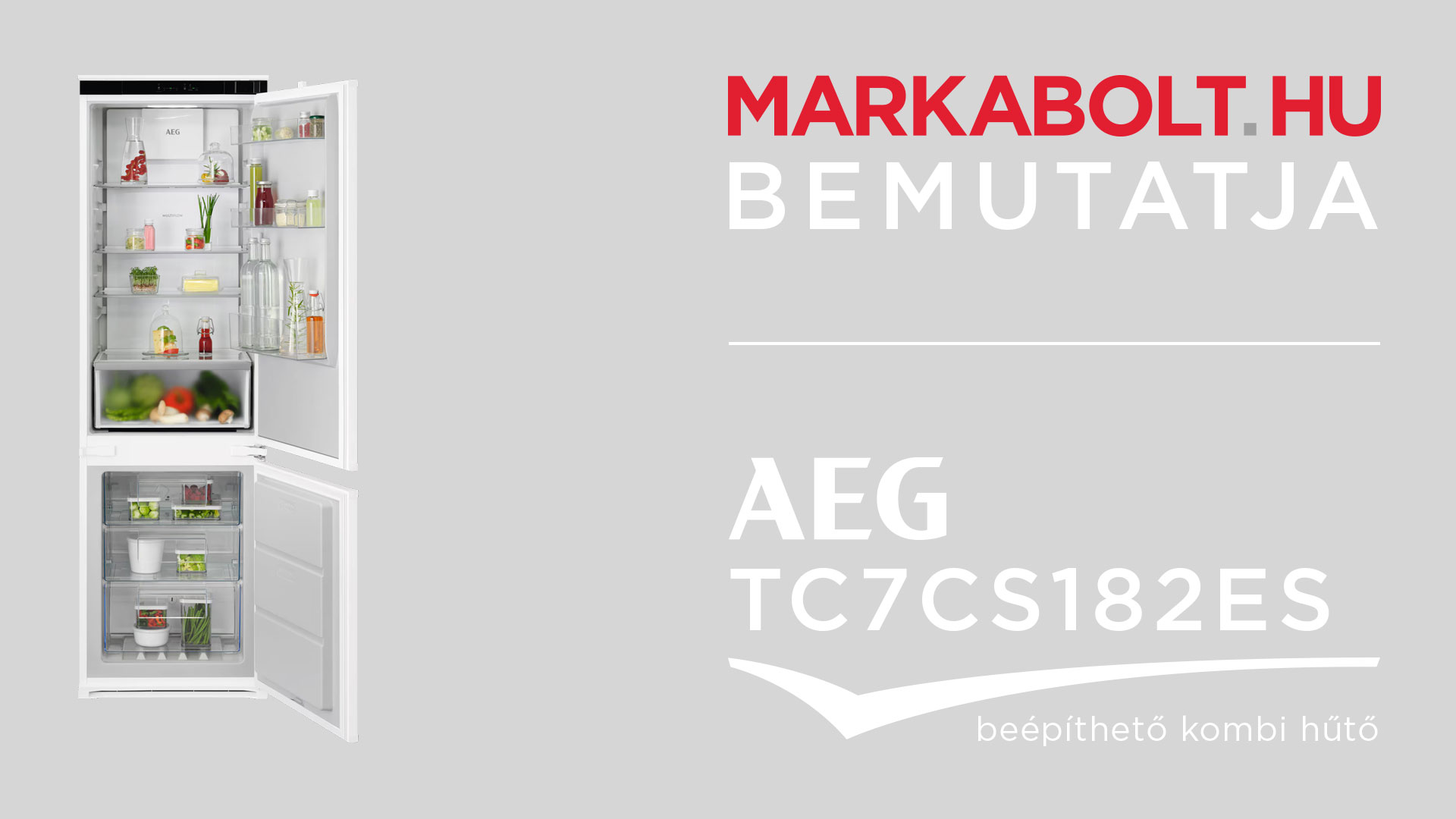 N&eacute;zd meg a AEG TC7CS182ES vide&oacute;j&aacute;t