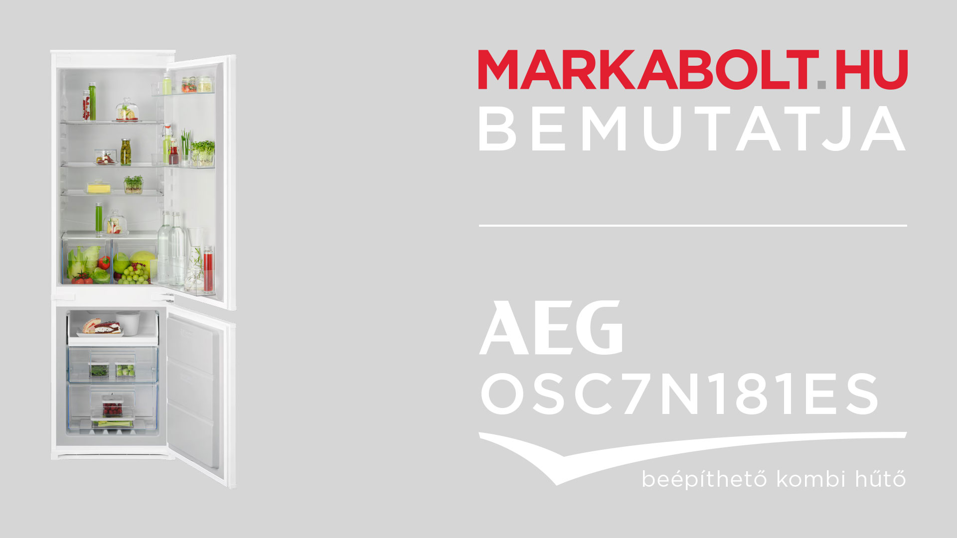 N&eacute;zd meg a AEG OSC7N181ES vide&oacute;j&aacute;t