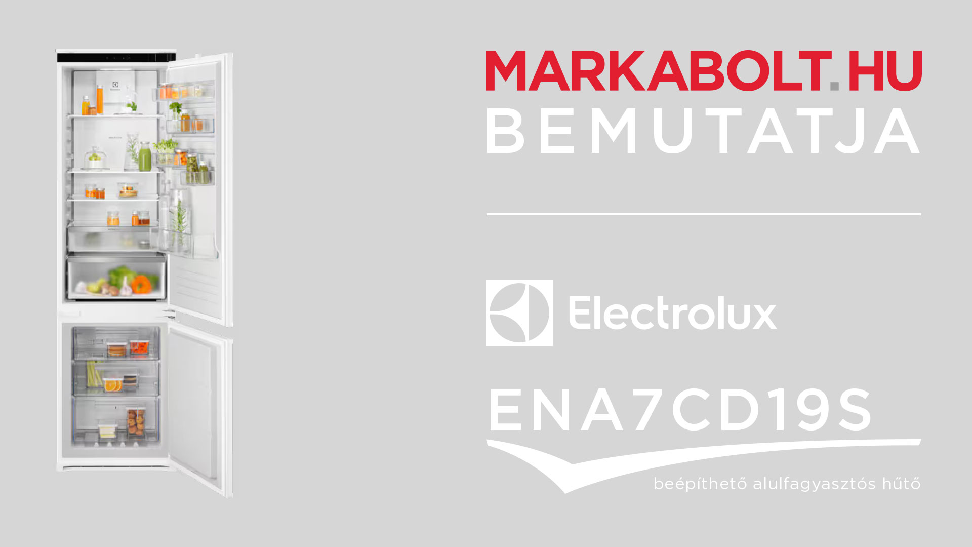 N&eacute;zd meg a Electrolux ENA7CD19S vide&oacute;j&aacute;t