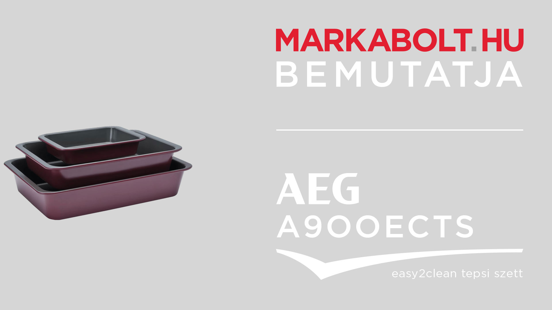 N&eacute;zd meg a AEG A9OOECTS vide&oacute;j&aacute;t