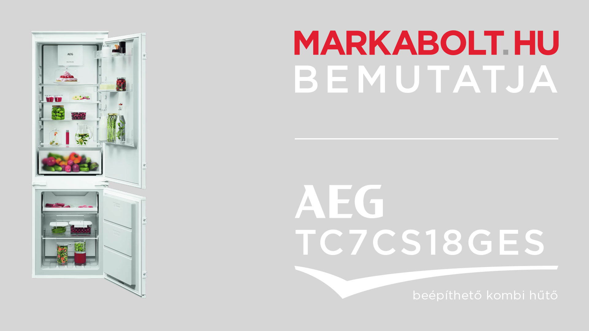 N&eacute;zd meg a AEG TC7CS18GES vide&oacute;j&aacute;t