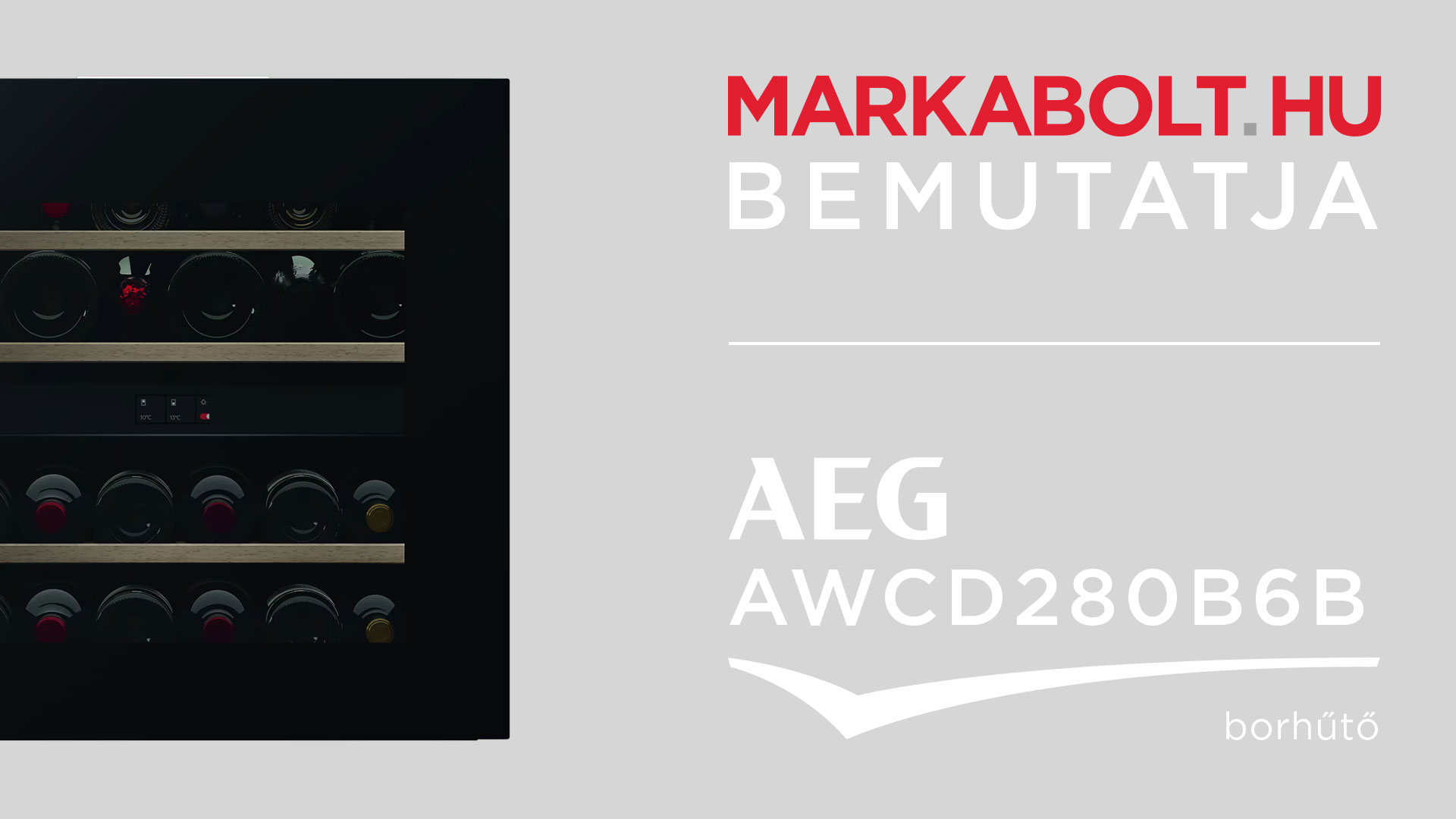 N&eacute;zd meg a AEG AWCD280B6B vide&oacute;j&aacute;t