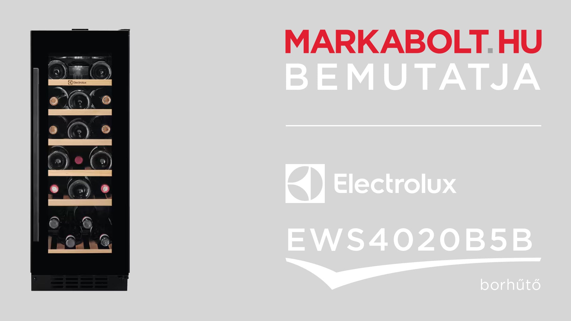 N&eacute;zd meg a Electrolux EWS4020B5B vide&oacute;j&aacute;t
