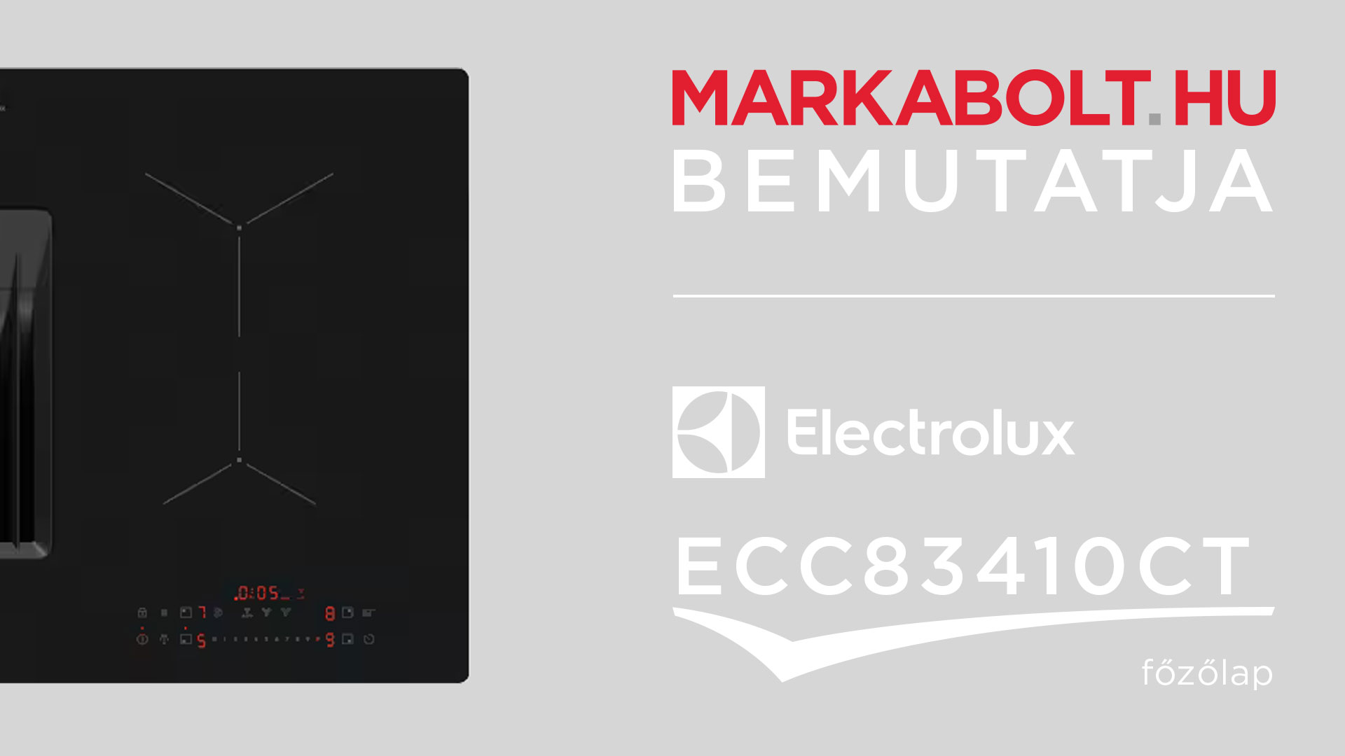 N&eacute;zd meg a Electrolux ECC83410CT vide&oacute;j&aacute;t