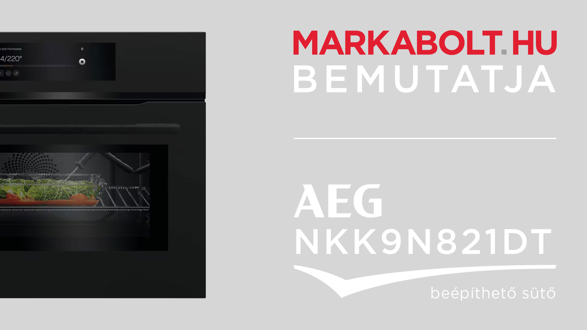 N&eacute;zd meg a AEG NKK9N821DT vide&oacute;j&aacute;t