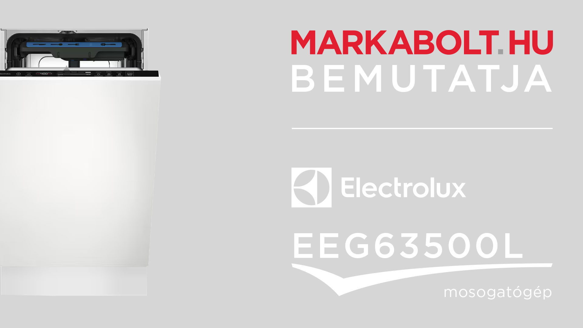 N&eacute;zd meg a Electrolux EEG63500L vide&oacute;j&aacute;t