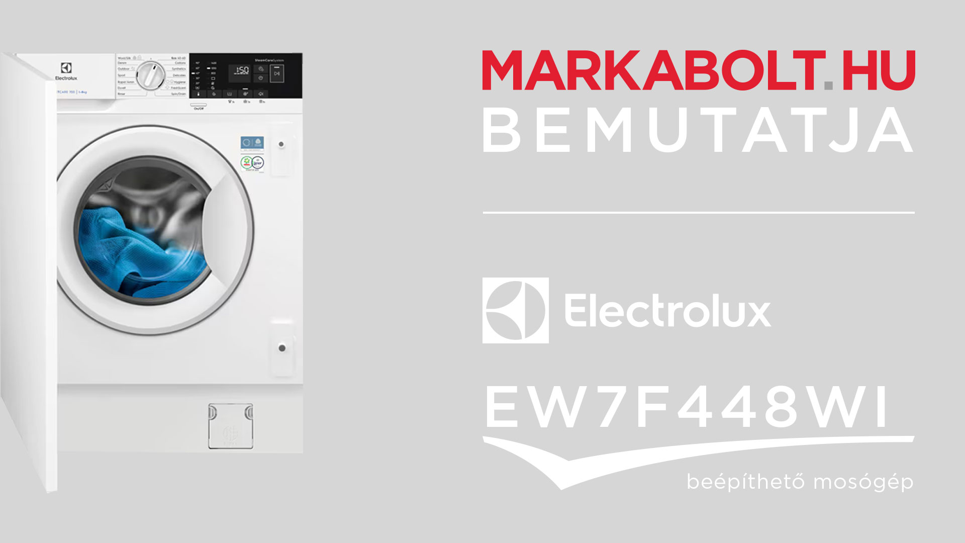 Electrolux EW7F448WI videó