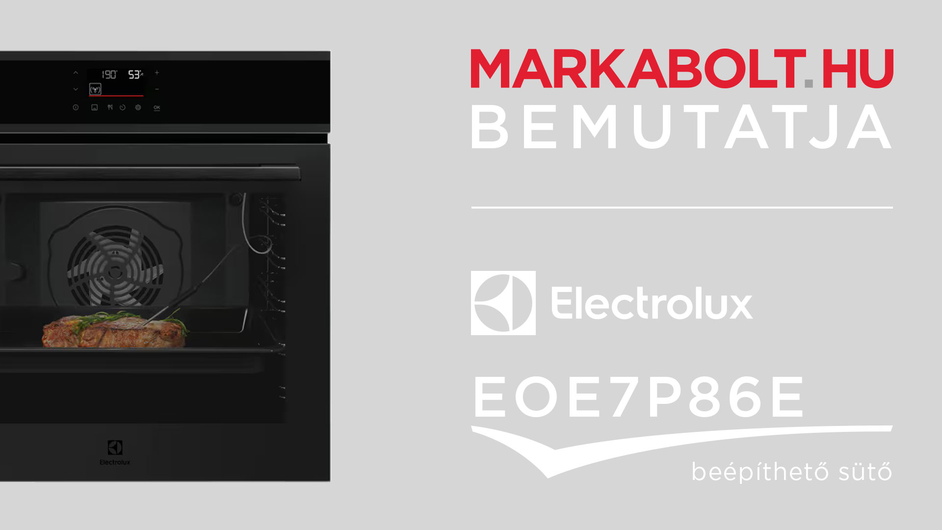 Electrolux EOE7P86E videó