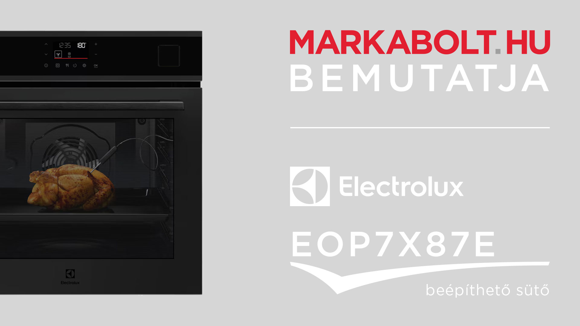 Electrolux EOP7X87E videó