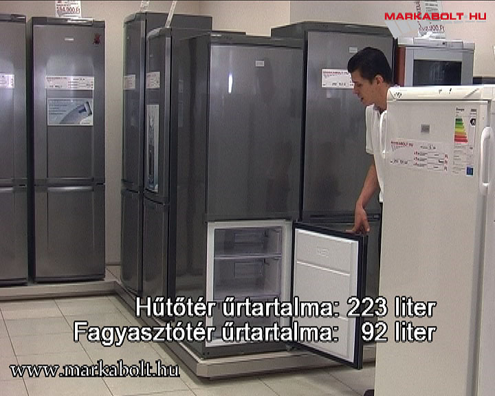N&eacute;zd meg a Zanussi ZRB 934 XL vide&oacute;j&aacute;t