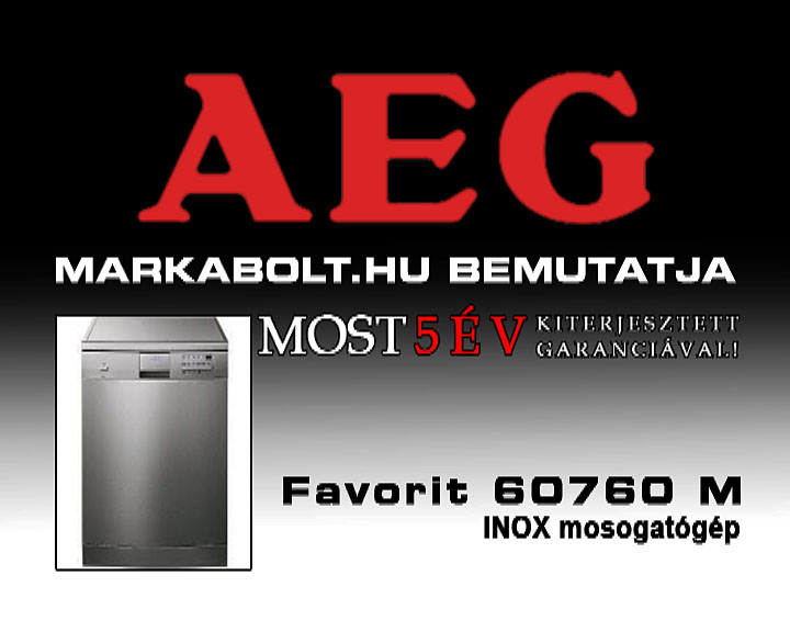 N&eacute;zd meg a AEG Favorit 60760 M vide&oacute;j&aacute;t