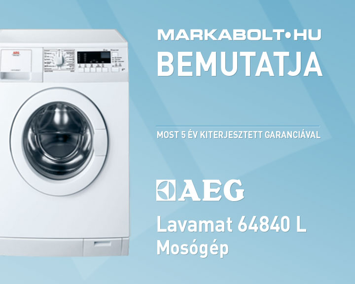 N&eacute;zd meg a AEG Lavamat 64840 L vide&oacute;j&aacute;t