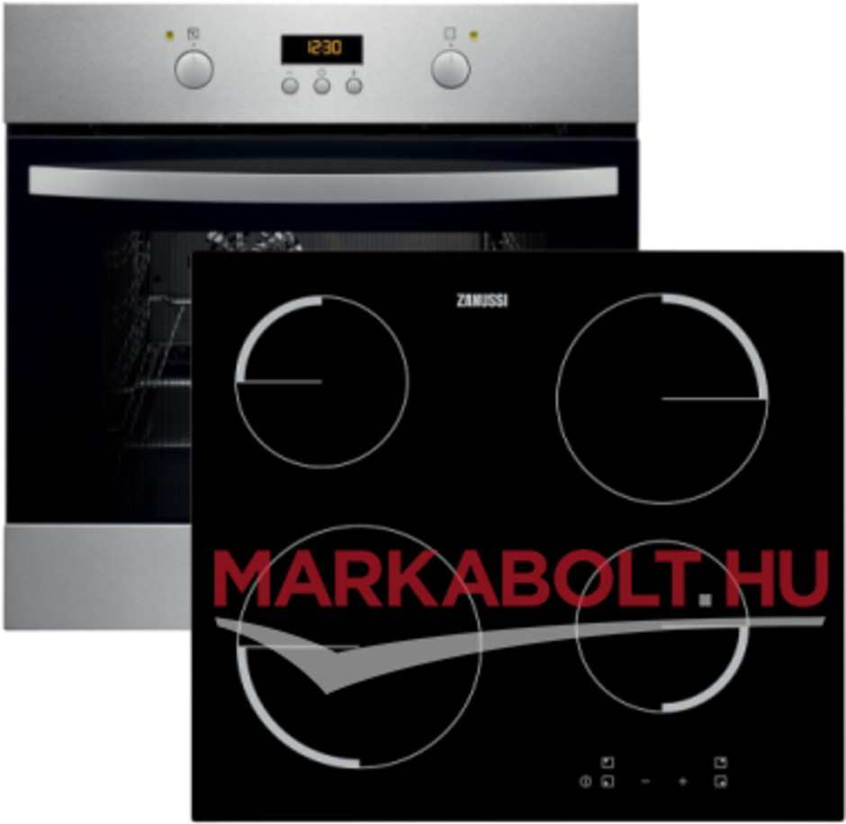 Zanussi ZOB35722XV, ZEV6240FBA, beépíthető sütő főzőlap szett :: Zanussi  eletromos sütő kerámia főzőlap szett :: AEG, Electrolux, Zanussi márkabolt  webáruház