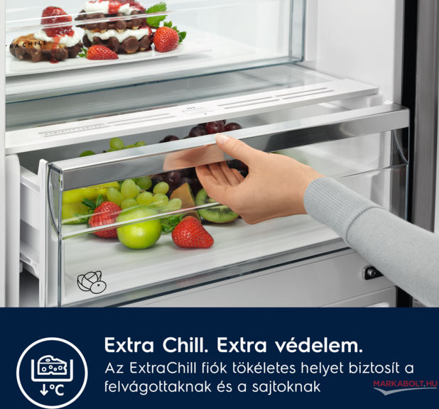 Electrolux ENA7CD18S beépíthető hűtőgép 3 év garancia