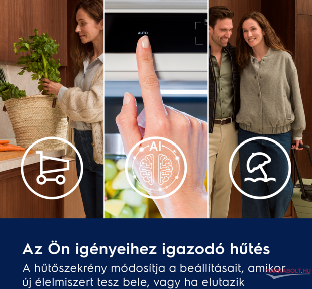 Electrolux LNA7CE18S beépíthető hűtőgép 3 év garancia