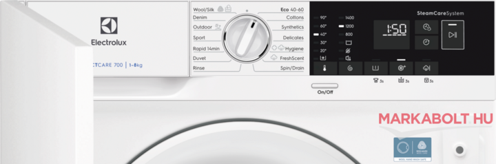 Electrolux EW7F448WI elöltöltős mosógép 3 év garancia