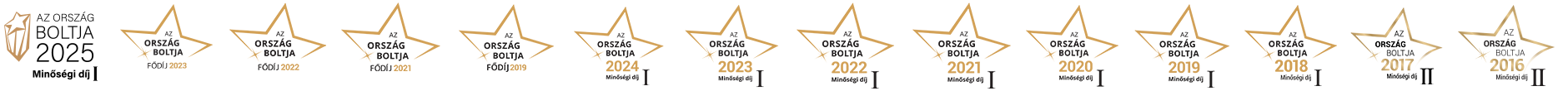 Ország Boltja díjak 2016—2025